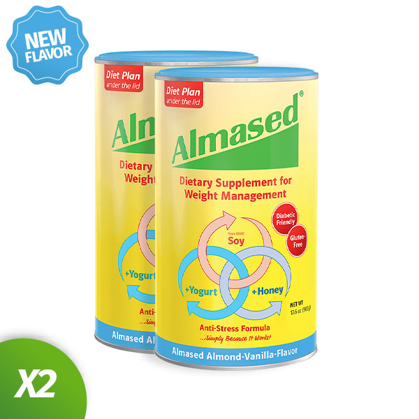 Almond-Vanilla Protein Powder 17.6 Oz 2-Pack