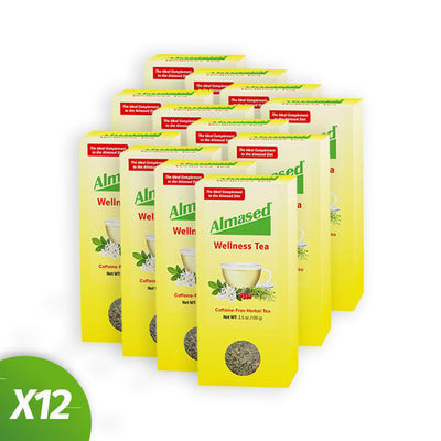 pack of 12 boxes of almased tea